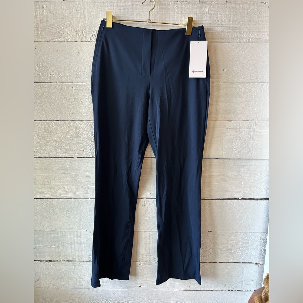 NWT Lululemon Athletica Blue Dress Pants size 10